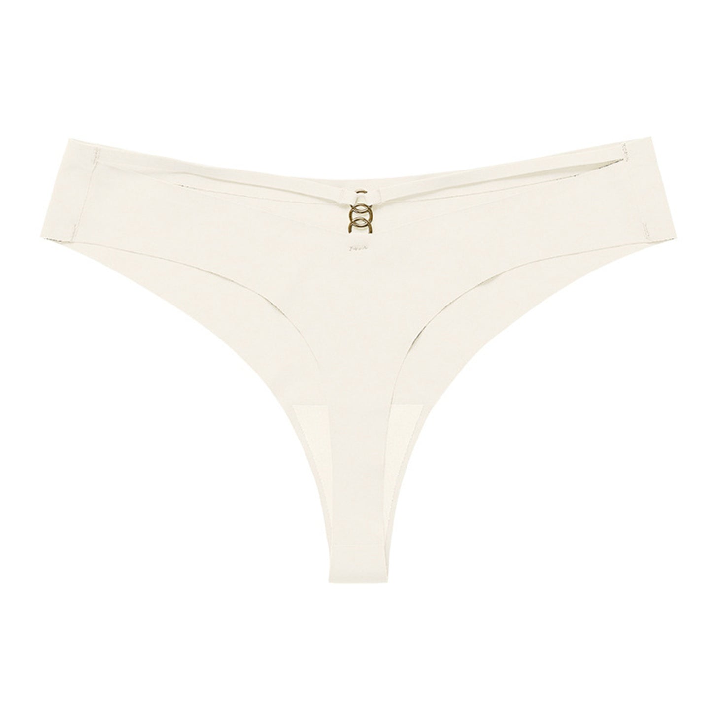 Panties Set Women Seamless Panties Sexy Low-Waist G-String Thong Ice Silk Underwear Hollow Out T-Back Solid Bandage Female Lingerie